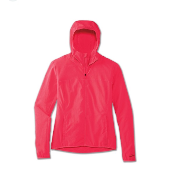 Brooks Canopy Jacket Running Lightweight Wind Water Resistant - Picture 1 of 15